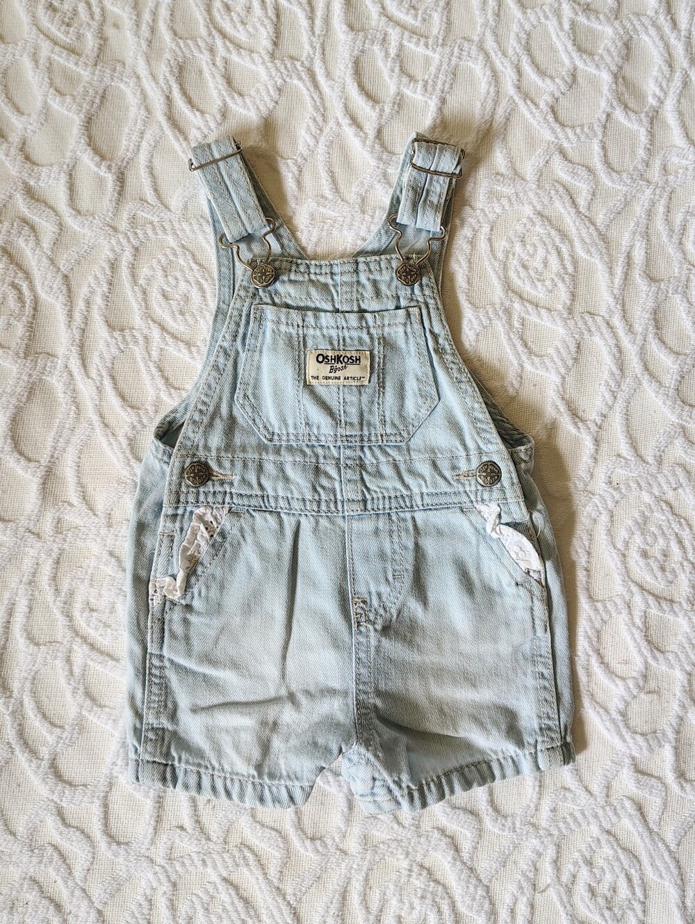Oshkosh B'Gosh 6M Denim Short Overalls